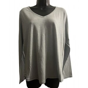 Sonoma Mint Green Long Sleeve V-Neck Tee